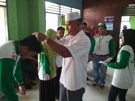 Asisten II Lepas Kontingen POSKI I IAIA Kotamobagu