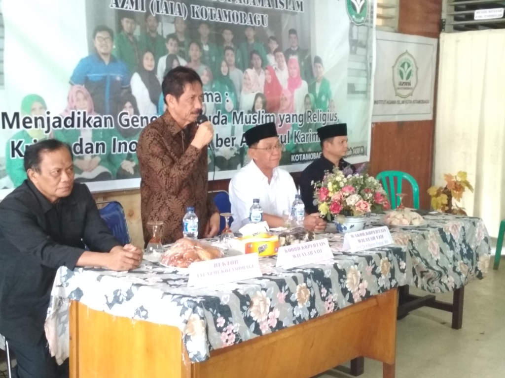 Ketua Kopertais Harap IAIA Kotamobagu Bisa Sejajar UIN Alauddin Makassar