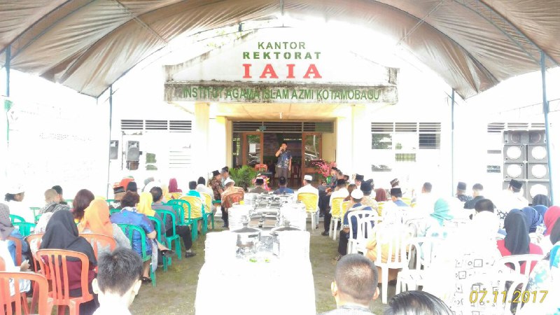 Gelar Halal Bi Halal, Ini Harapan Kakanwil Kemenag Sulut untuk  IAIA Kotamobagu