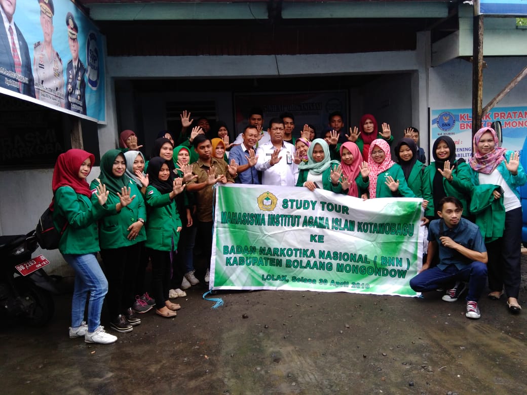 Mahasiswa IAIK? Kunjungi Kantor BNN Bolmong