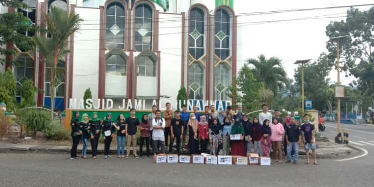 Gabung AMPALA BMR, BEM IAI Kotamobagu Gelar Aksi Peduli Bencana Bolm?ng dan Bolmut