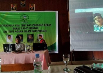 Penyampaian Visi Misi dan Debat Balon Rektor IAIK Hangat, Dihadiri 3 Kandidat