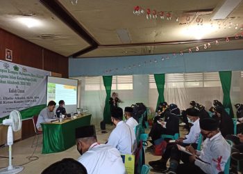 BNN Bolmong Sosialisasikan Bahaya Narkoba ke Peserta PKKMB IAI Kotamobagu